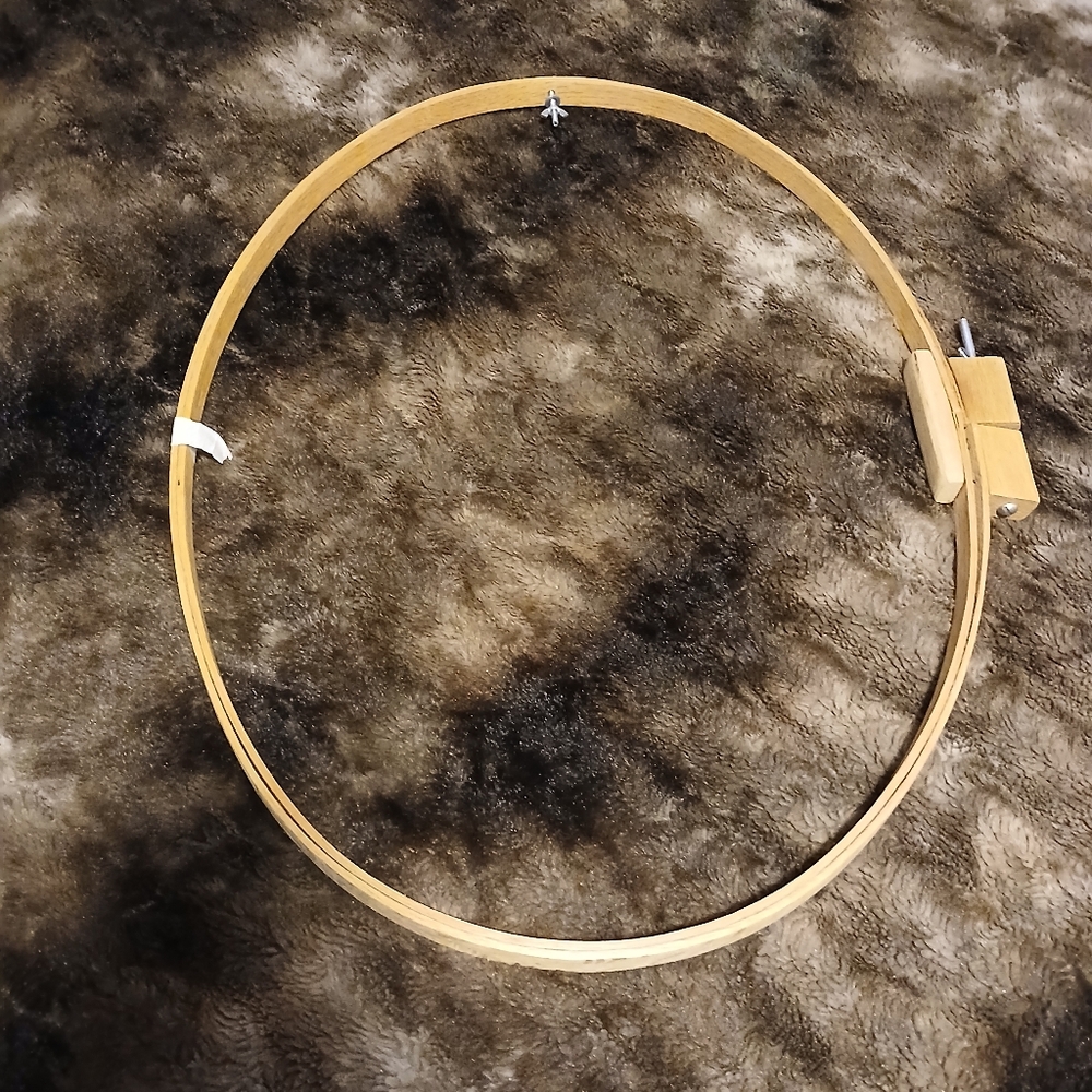 Vintage Quilting Embroidery Hoop